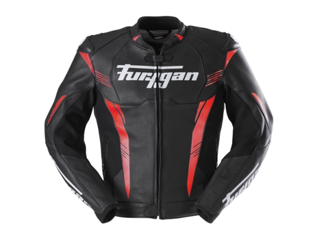 Chubasquero de Moto para Hombre FURYGAN (L - Cuero - Negro)