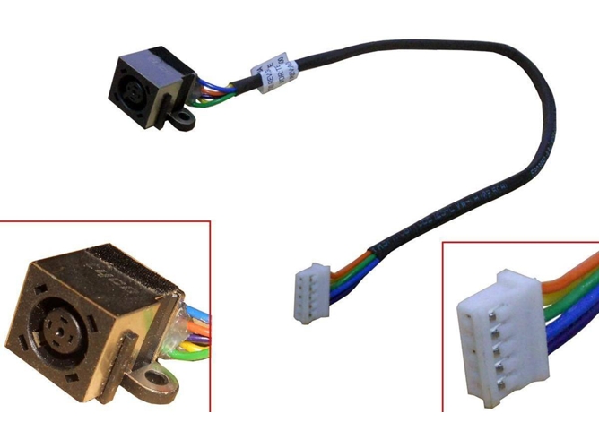 Conector DC Jack con Cable para Portátil Dell Inspiron 1470 17R N7010