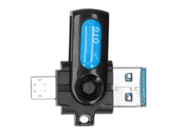 Adaptador OTG para Android V8, conversión de datos portátil USB 2.0/3.0 (PDblue)