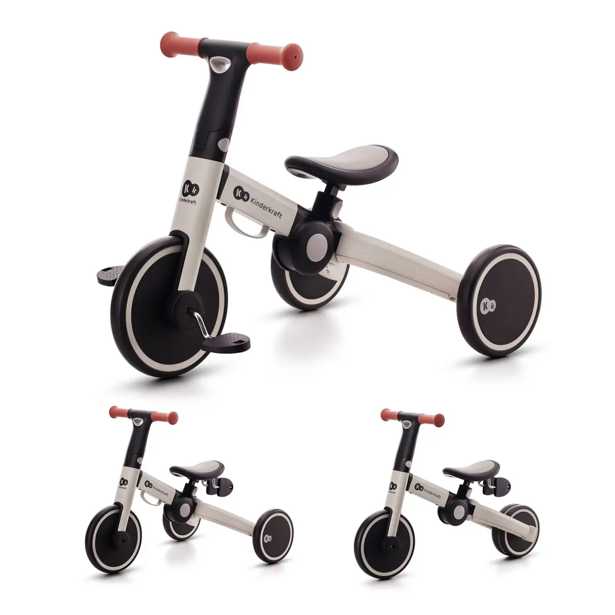 Triciclo Kinderkraft 4trike Gris