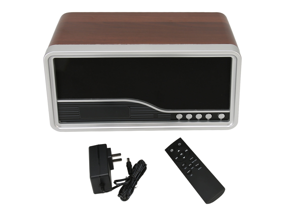 Altavoz estéreo con control remoto y conexión Bluetooth
