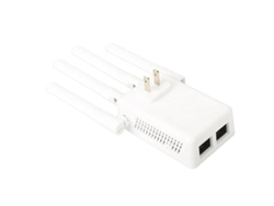 Repetidor extensor de rango wifi de 300 Mbps, amplificador inalámbrico de señal de router Yizhood (blanco)