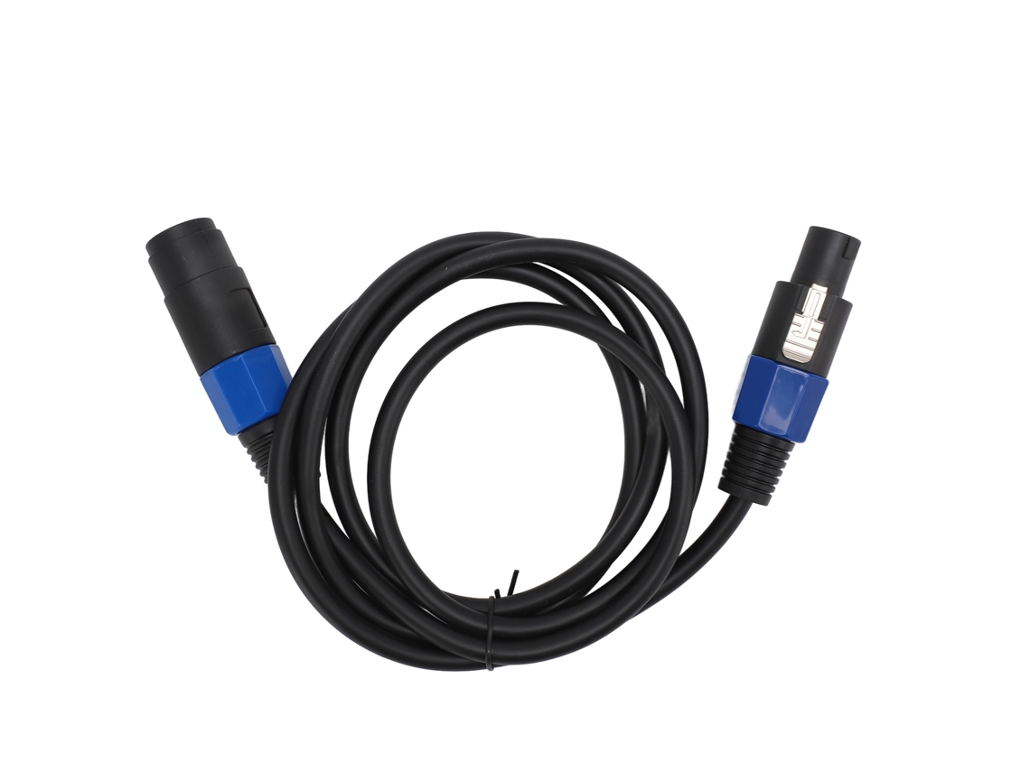 Cable De Altavoz Macho-hembra Con Cierre Giratorio Para Sistema De Sonido Estéreo, 1,8 M, Pvc