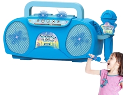 Micrófono Y Altavoz De Karaoke, Accesorio Para Instrumentos Musicales Con Efecto De Iluminación, Portátil Para Adultos.