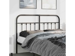 Cabecero De Metal Negro 150 Cm
