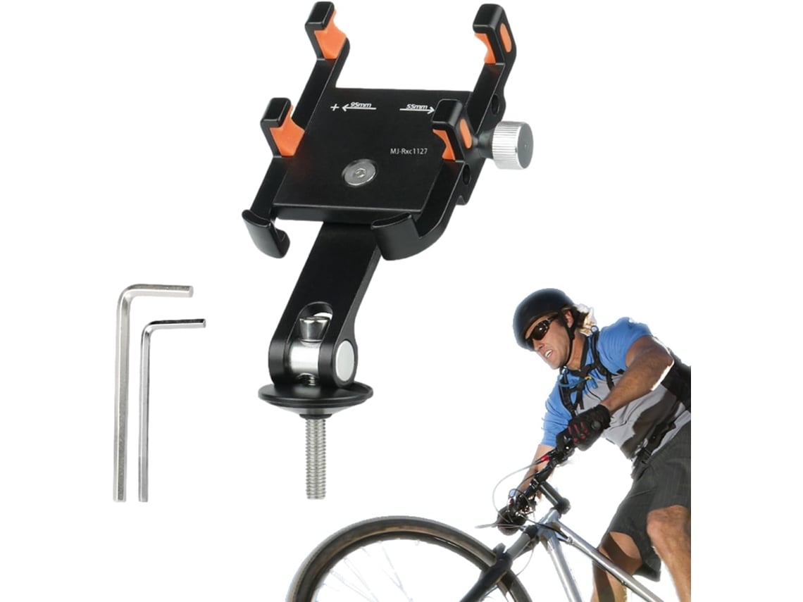 Soporte Para Teléfono Para Bicicleta – Ángulo | Amortiguación Para Hombres Y Mujeres, Motocicletas Y Scooters