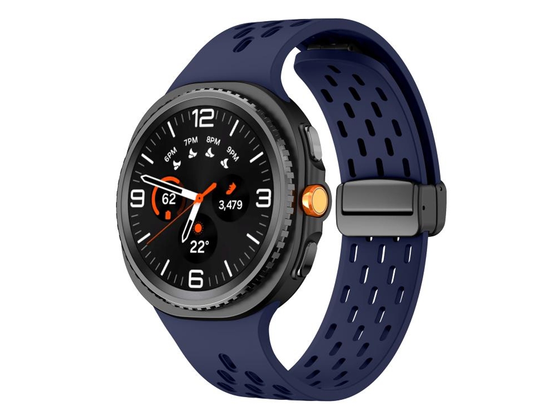 Correa para Samsung Galaxy Watch 8 / 8 Classic - Silicona magnética con malla clásica
