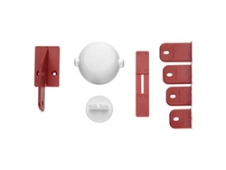 Armario Cerrure para puertas dobles blanco Reer 71020