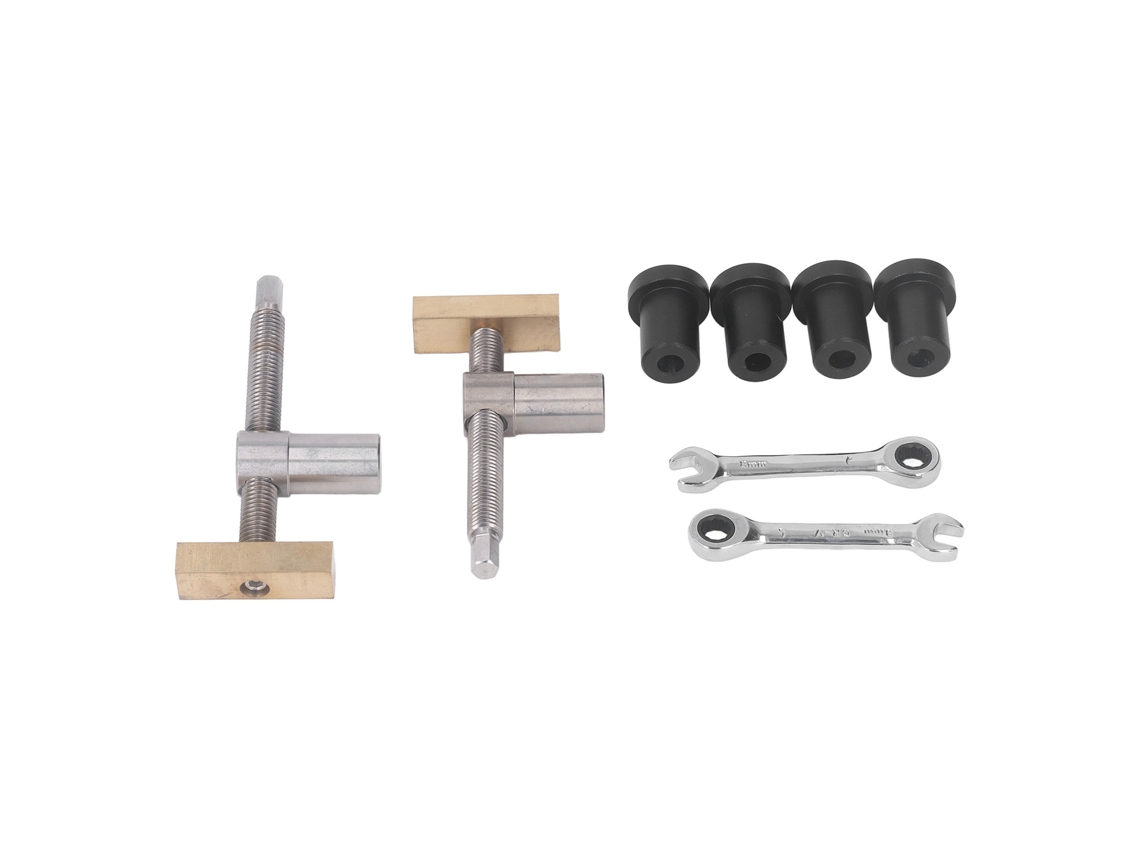 Abrazadera De Banco Para Carpintería De 19 Mm, Acero Inoxidable, Latón, Clip De Liberación Rápida, Color Negro.