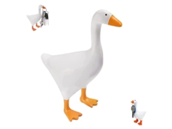 Llavero Magnético Con Forma De Pato Blanco En Resina Decorativa Con Ganso Para Llaves.