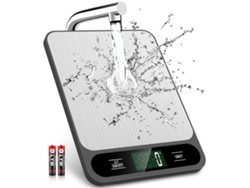 Báscula Digital Para Alimentos De Acero Inoxidable De Alta Precisión 10 Kg/1 G Tipo Batería Cuich