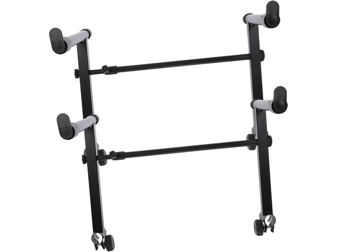 Soporte De Hierro Para Teclado Electrónico, Altura Ajustable, Juego De 2 Soportes Plegables...