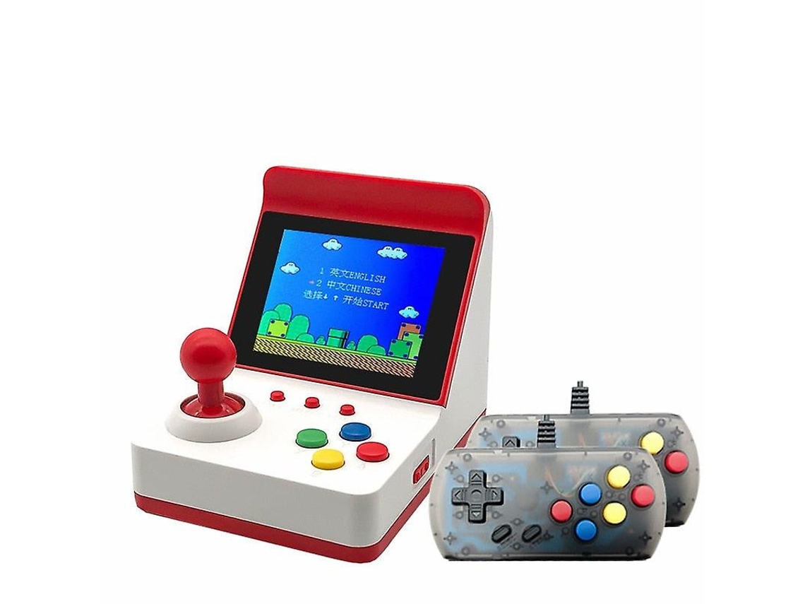 Retro Arcade Mini Fc 360 Juegos Consola De Juegos De Mano Reproductor De Videojuegos Retro Portátil Máquina De Caja Regalos Para Niños