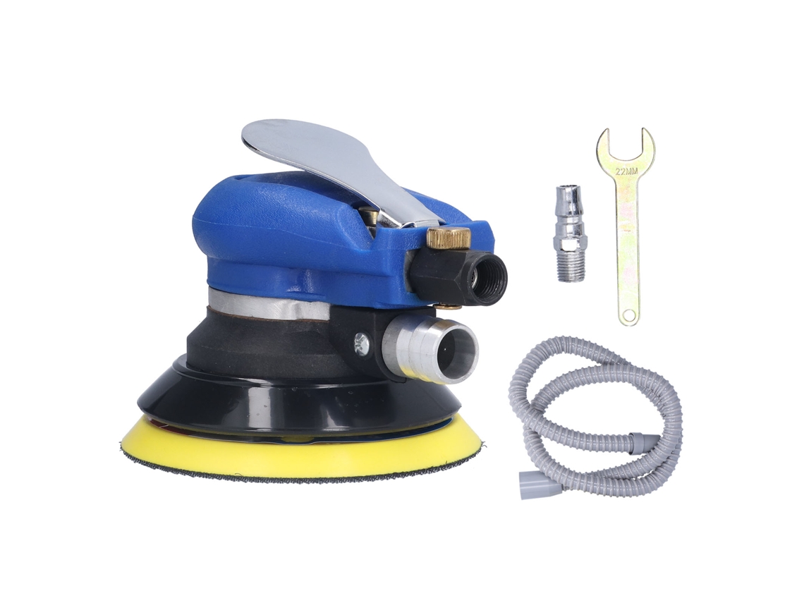 Lijadora Neumática Orbital 5 Pulgadas Con Aspiración Para Pulir Y Lijar Grinder Plug Jp