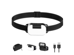 Linterna Frontal Led Multifunción Con Giro De 180°, Recargable Con 7 Modos, Ligera Y Con Diadema Ajustable, Ideal Para Correr, Acampar Y Hac