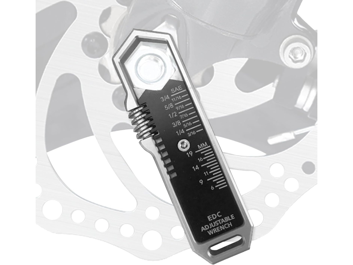 Llave ajustable de acero inoxidable | Llave multifuncional portátil | Llave ajustable de Pocket Tools Gokoco