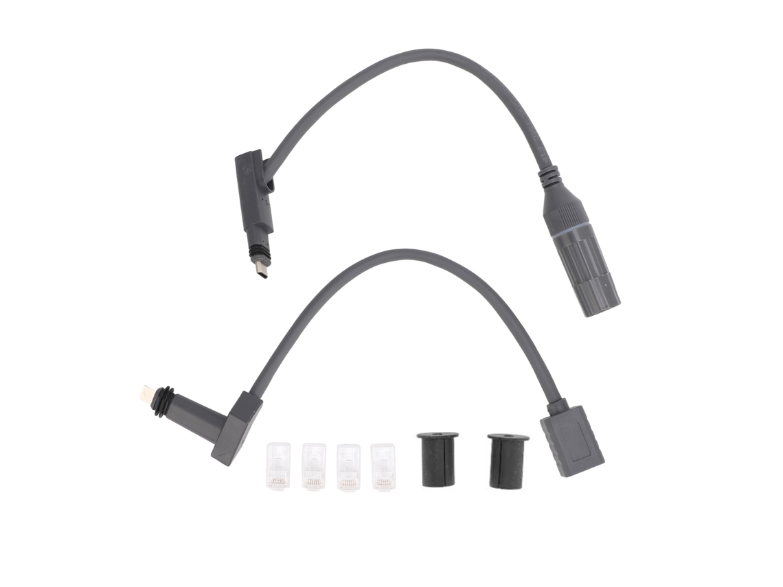 Adaptadores Spx De Enchufe A Rj45, Cable Ethernet Impermeable De 1200 Mbps Para Dishy Y Router De Segunda Generación.