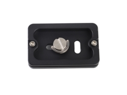 Placa De Liberación Rápida Pu 60 Con Tornillo De 1/4 Pulg Para Trípode De Cámara Universal