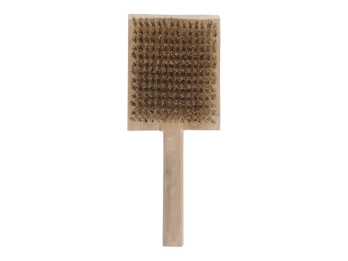 Herramienta 1: Cepillo De Alambre De Cobre Con Mango De Madera Y Metal - Antiespumante