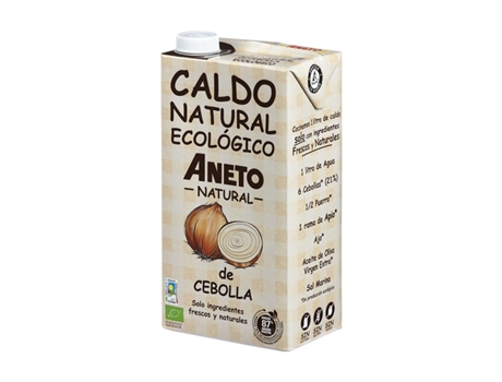 ANETO Caldo Natural Eco Cebolla 1 L