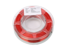 Filamento Pla Para Impresora 3d, 1,75 Mm, Bobina De 200 G, Color Verde Y Rojo. Consumible.
