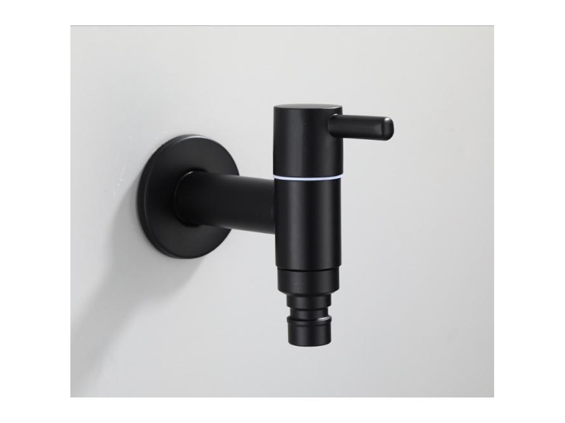 Grifo de jardín para exterior fabricado en madera de arce mate 304 Mdug (tipo A)
