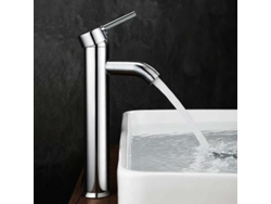Grifo Para Lavabo De Baño, Grifo Mezclador De Lavabo Elevado, Grifo Mezclador De Lavabo De Agua Fría Y Caliente Ajustable