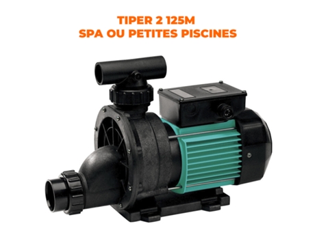 Bomba de Filtración ESPA Spa/Piscina Pequeña Modelo Tiper 2 125M