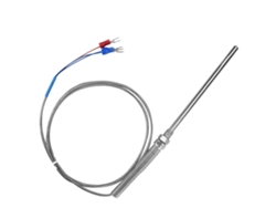 Sensor De Temperatura Pt100 Sonda 100mm Hilo 1m 0-400℃ Termopar M8