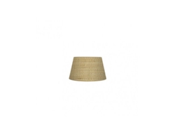 Pantalla Salma E27 Natural 20dx15dx12,5h Conica