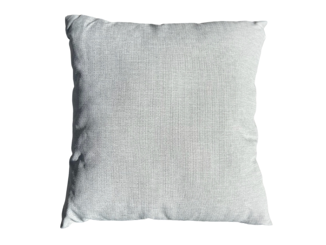 Cojín CUSHIONS, POUFS AND MOREde Exterior Impermeable 45X45 cm Gris Desenfundable con Relleno Incluido
