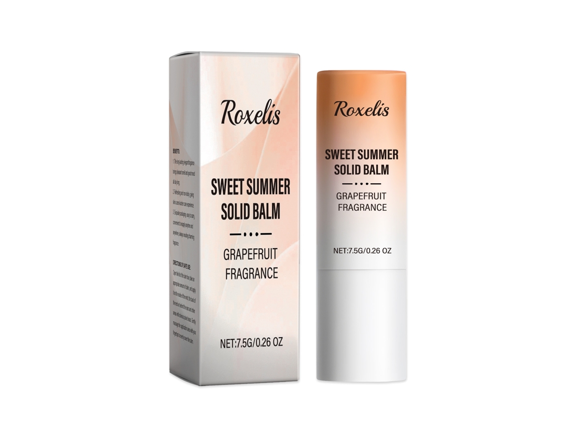 Perfume sólido de pomelo dulce de verano