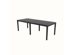 Mesa Extensible IPAE-PROGARDEN Indo (220x90x72cm - Antracita)