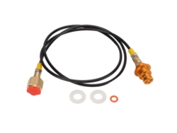 Adaptador De Manguera Para Tanque De Co2 De 60 Pulgadas Con Conexión Rápida Para Máquinas De Refrescos De Latón Y Abs.