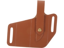 Bolsa de herramientas, cuero vacuno, marrón. Slowmoose