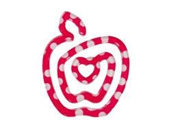 Marcapáginas Clip Papel Forma Fruta Roja