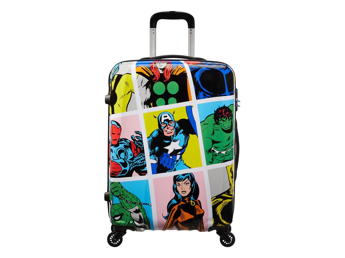 Maleta de Viaje AMERICAN TOURISTER marvel legens spinner Multicolor (65x45.5x27.5cm)