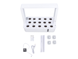 Sistema De Cultivo Hidropónico Con Luz Led Para Jardín Interior, Enchufe Británico 220-240v.