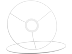 Estructura De Pantalla Redonda Para Lámpara De Mesa, Soporte De Anillo Estable Para Lámpara De Mesa (para Armar Uno Mismo)