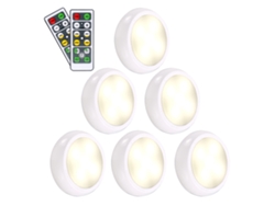 Lámpara Regulable Para Colocar Sobre Los Armarios De La Cocina, Con 2 Mandos Y Temporizador De 10 A 120 Minutos.