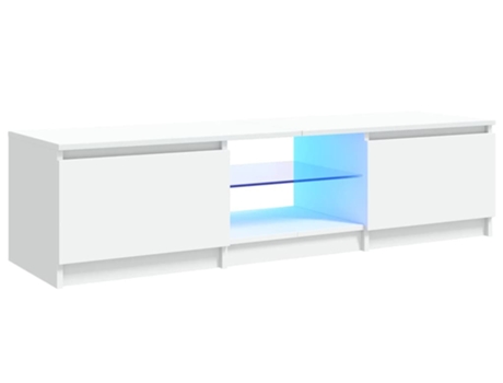 Mueble para la televisión VIDAXL Blanco Madera contrachapada (140x40x35.5 cm)