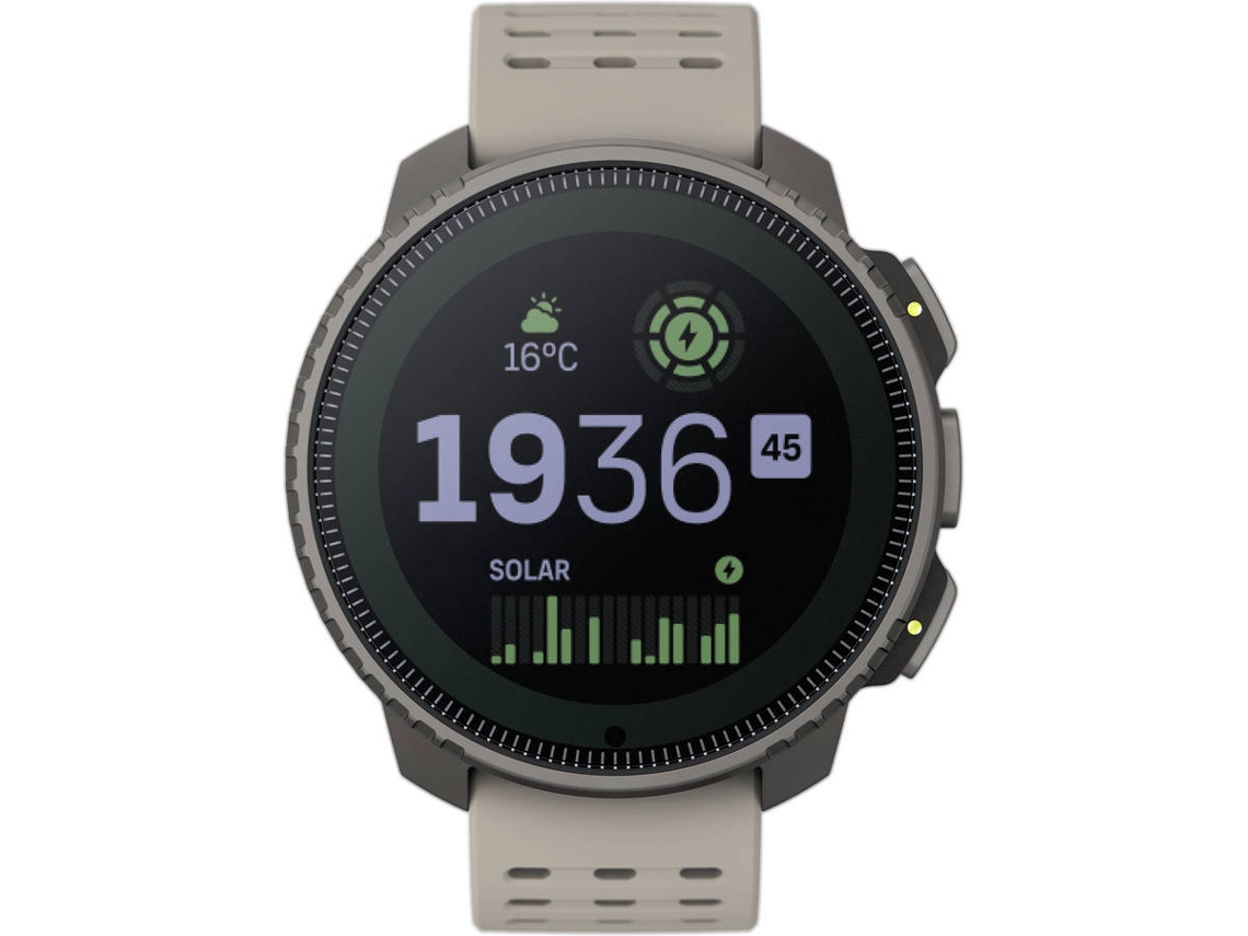 Smartwatch SUUNTO Vertical Titanium Solar Sand (Bluetooth - Hasta 60 días de autonomía con Energía Solar)