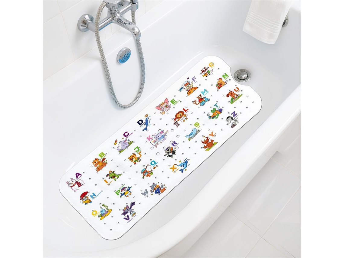 Alfombrilla Antideslizante Para Ducha Y Bañera Para Bebés Henten Home 100x40 Cm
