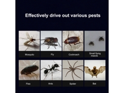 Repelente Ultrasónico Enchufable Para Mosquitos, Ratas E Insectos Para El Control De Plagas En Interiores.