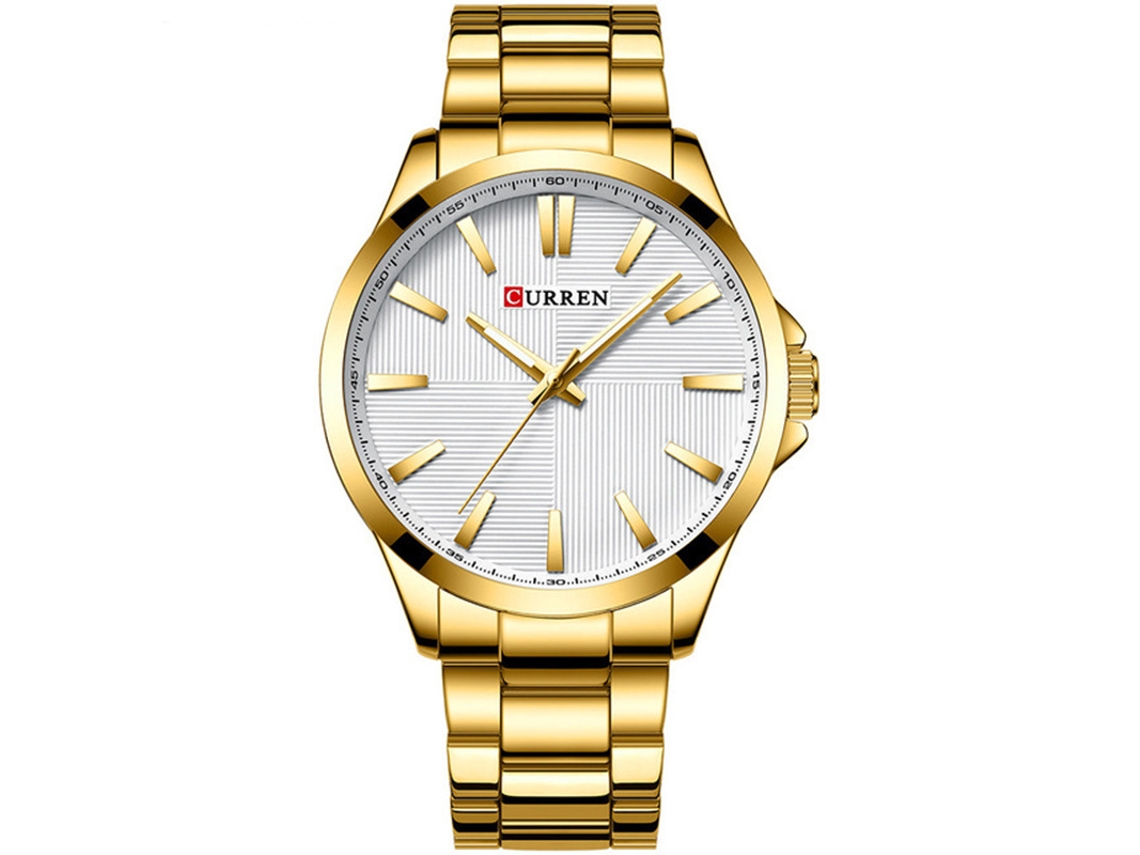 Reloj De Cuarzo Resistente Al Agua Con Correa De Acero, Reloj De Hombre, Reloj De Vestir Informal.