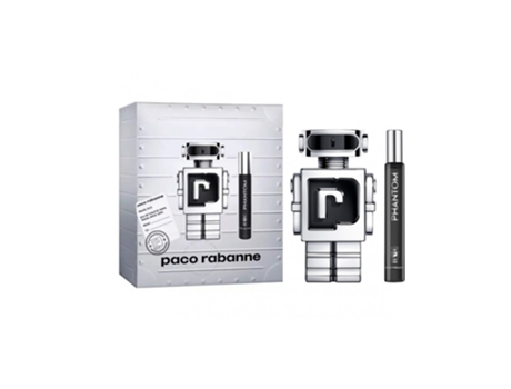 Eau de Toilette y Vial 20ml PACO RABANNE Phantom Set 100ml Hombre