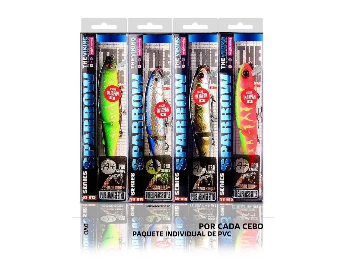 (estilo B) Juego De Cebos Magnéticos Para Pesca De Sardinas Al Curricán De 4 Piezas, Sistema Multicolor