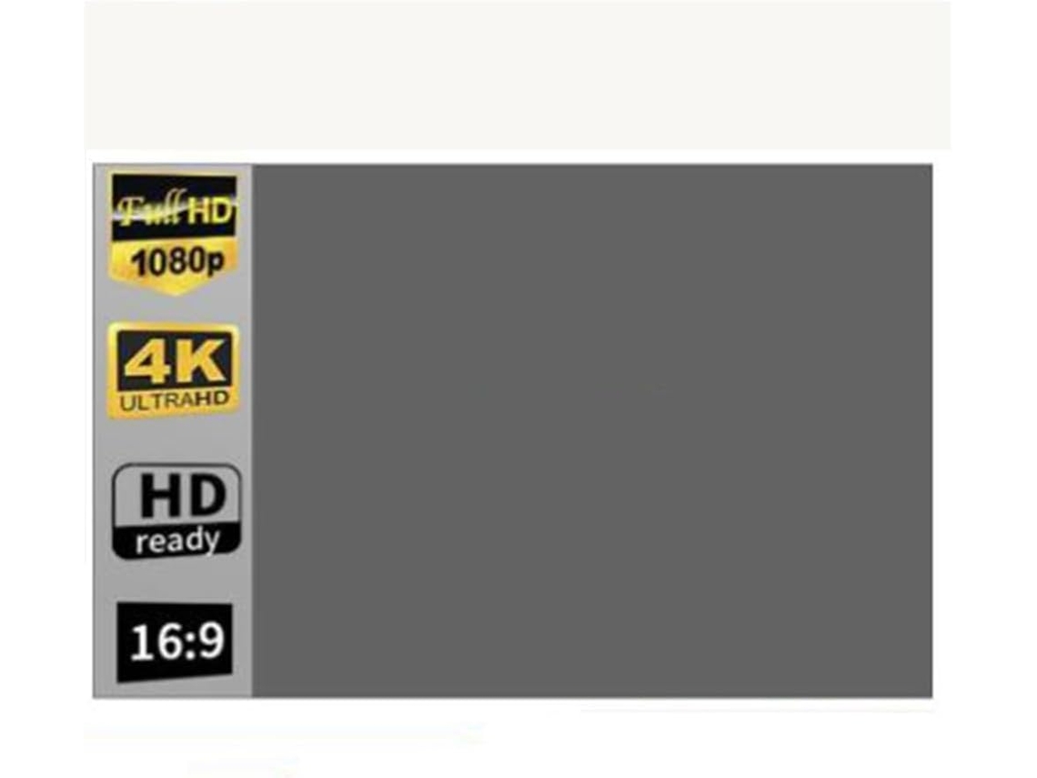 Pantalla De Proyección De 100 Pulgadas, Plegable, Ligera, Para Exteriores, Para Montaje En Pared, 16:9, 4k,