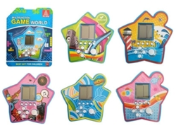 Juego de ladrillos electrónicos Tetris portátil Blue Star B.active