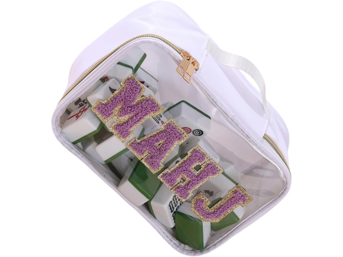 Neceser Ajustable De Pvc Transparente Con Un Amplio Compartimento Y Cierre Seguro.
